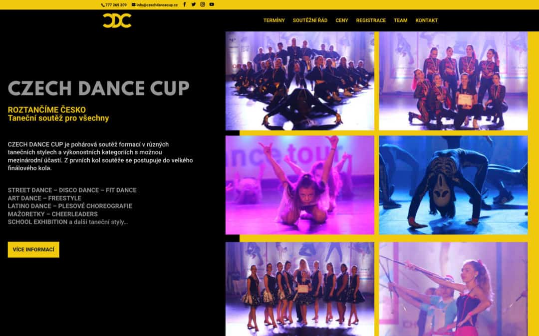 CZECH DANCE CUP | Pohárová taneční soutěž